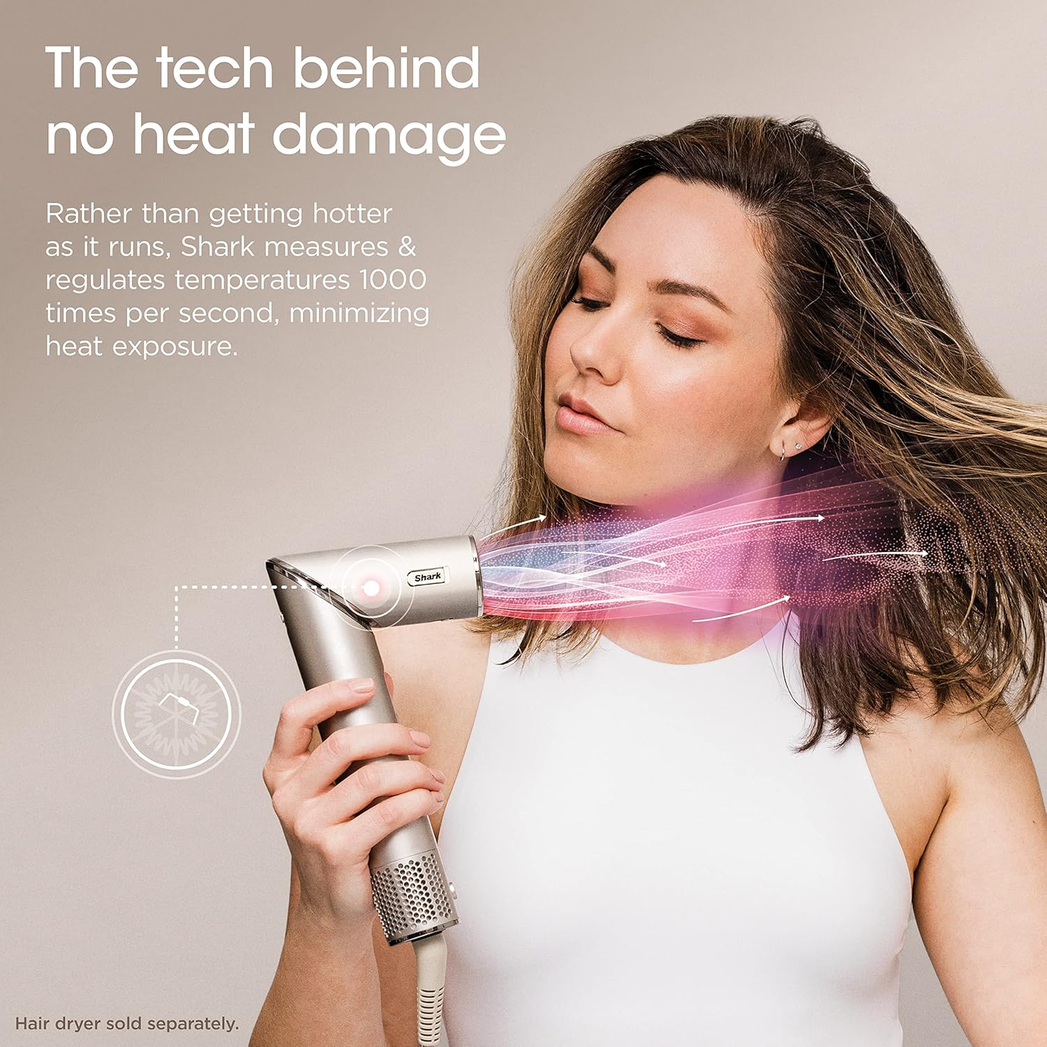 Shark FlexStyle Curl-Defining Diffusor – hochwertiger Haartrockner-Aufsatz für welliges & lockiges Haar, ausziehbare Zinken, Volumen & schonendes Styling - 6