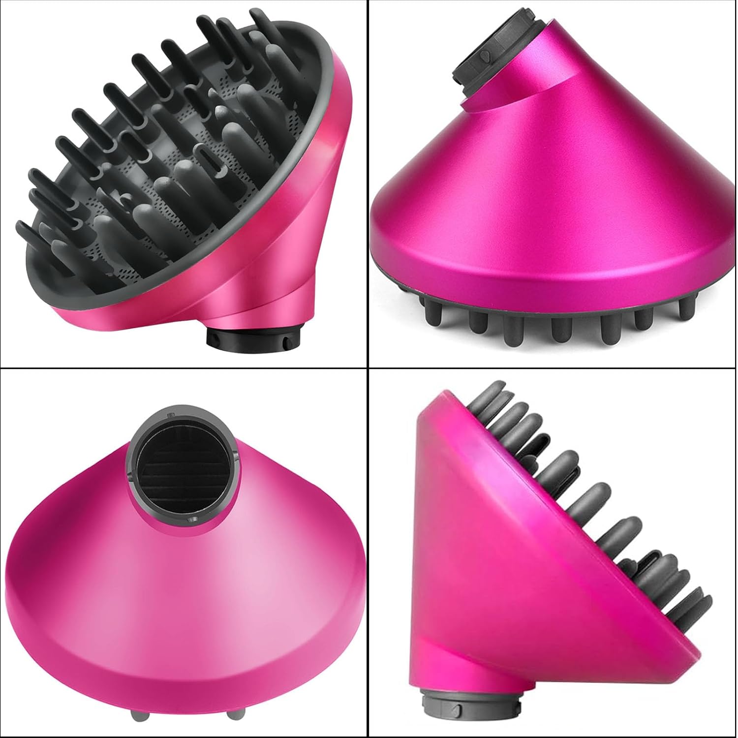 20 mm Lockenwickler-Aufsatz für Dyson Airwrap HS05/HS01 – 2er Set, hitzebeständig & automatische Zwei-Wege-Rotation für natürliche, langlebige Locken - 12