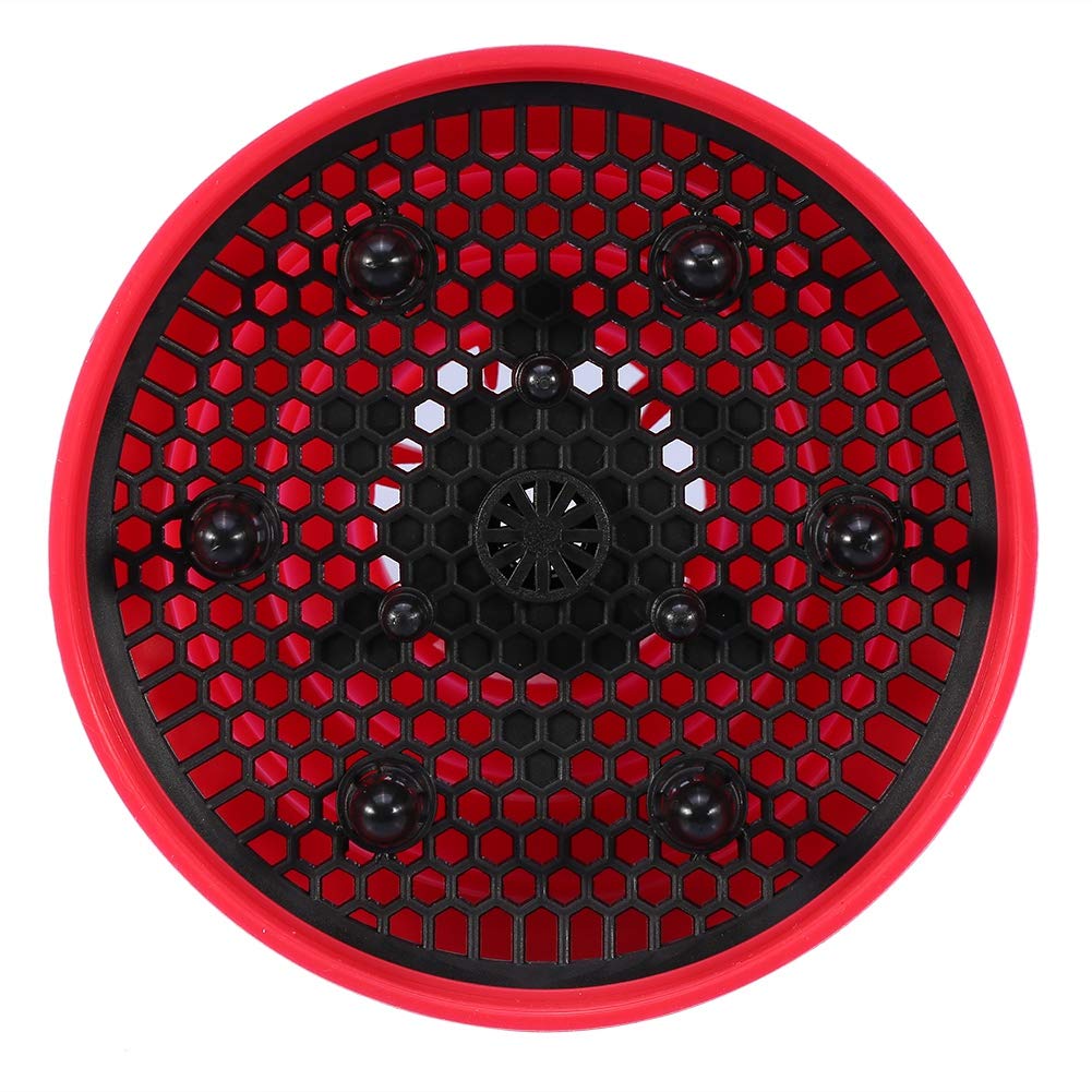 Faltbarer Silikon-Diffusor für Haartrockner – Hitzebeständig, Reiseformat (Ø 6 cm) | Sanftes Trocknen & Anti-Frizz für Locken - 5