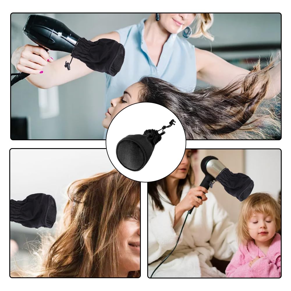 Universal Haartrockner Diffusor Aufsatz (faltbar) – hochwertiges Nylon, universelle Passform für lockiges & welliges Haar, hitze- und reisebeständig - 8