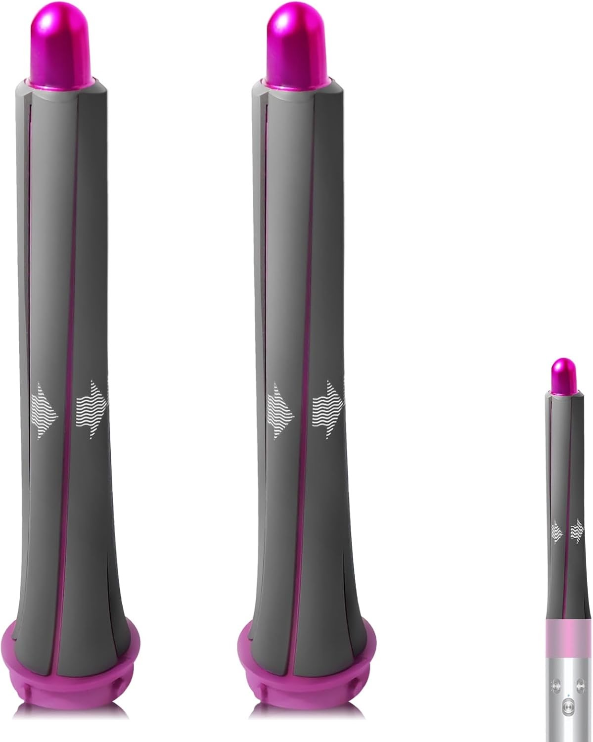 20 mm Lockenwickler-Aufsatz für Dyson Airwrap HS05/HS01 – 2er Set, hitzebeständig &amp; automatische Zwei-Wege-Rotation für natürliche, langlebige Locken