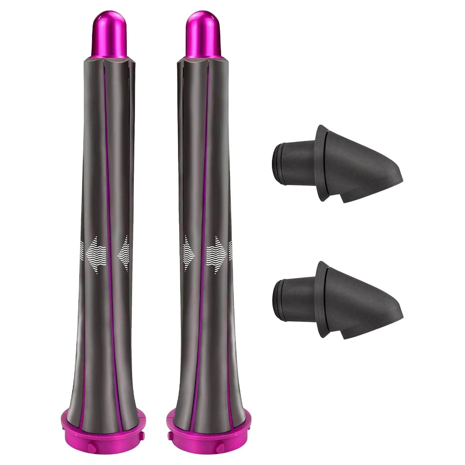 20 mm Lockenaufsätze für Dyson Airwrap – 1 Paar (links rechts) aus hitzebeständigem ABS, verwandelt Styler in Haartrockner