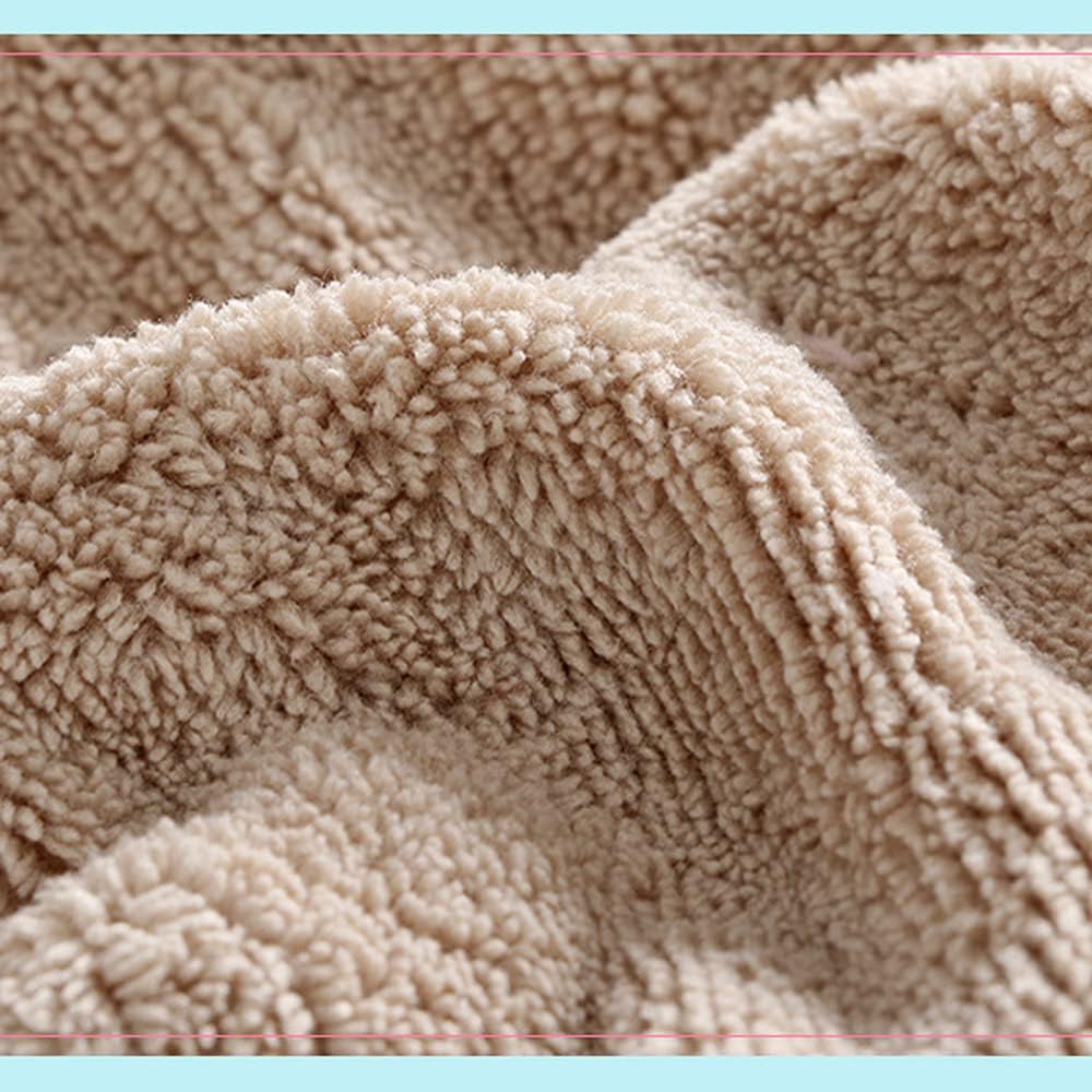 2er-Set Mikrofaser Haarturban für Kinder – saugfähige Trockenhaube 27×20 cm mit Elch- & Schaf-Motiv, schnell trocknend & hautfreundlich - 5